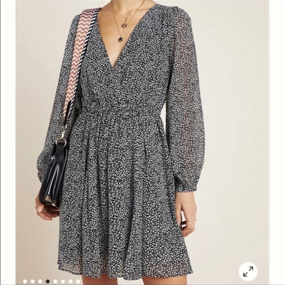 Anthropologie Maeve Carolyn Mini Dress Size S